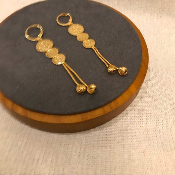 New-Lira Jewelry,Coin Jewelry Set, 24k Dubai Gold Plated Jewelry, Muslim Jewelry - Picture 5 of 6